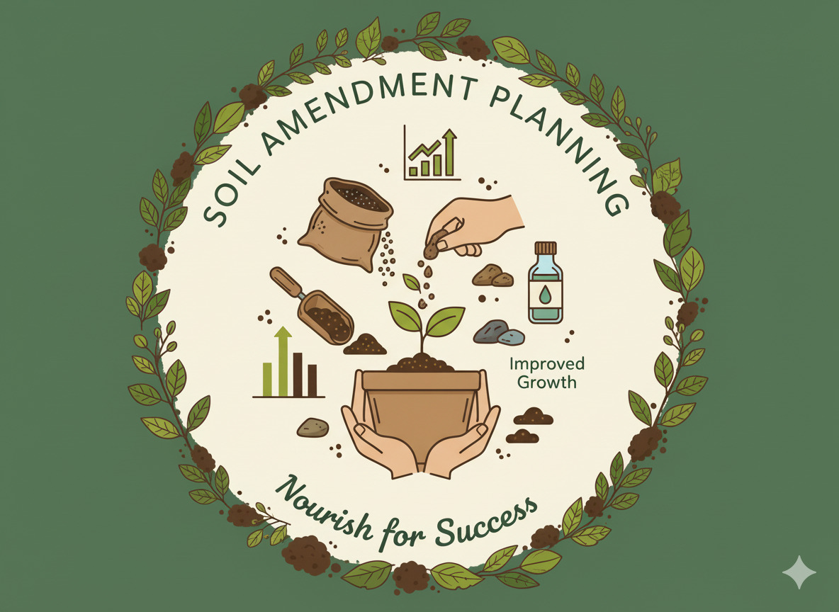 Soil amendment planning