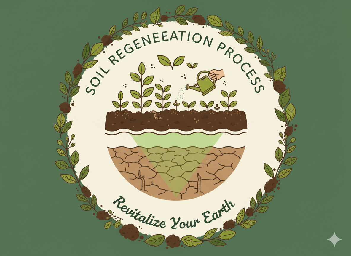 Soil regeneration process